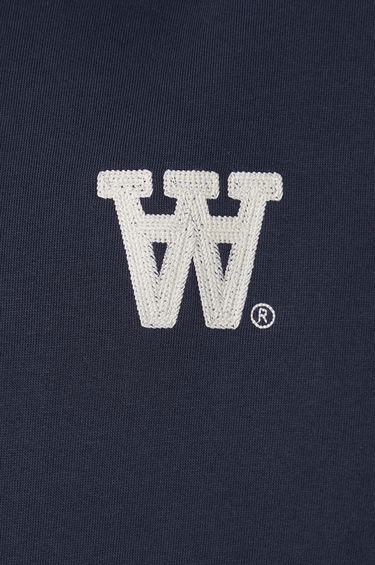 Dukserice WOOD WOOD Wood Wood Cass AA Moss Embroidery Hoodie Tamnoplava | 10285606.2424, 5