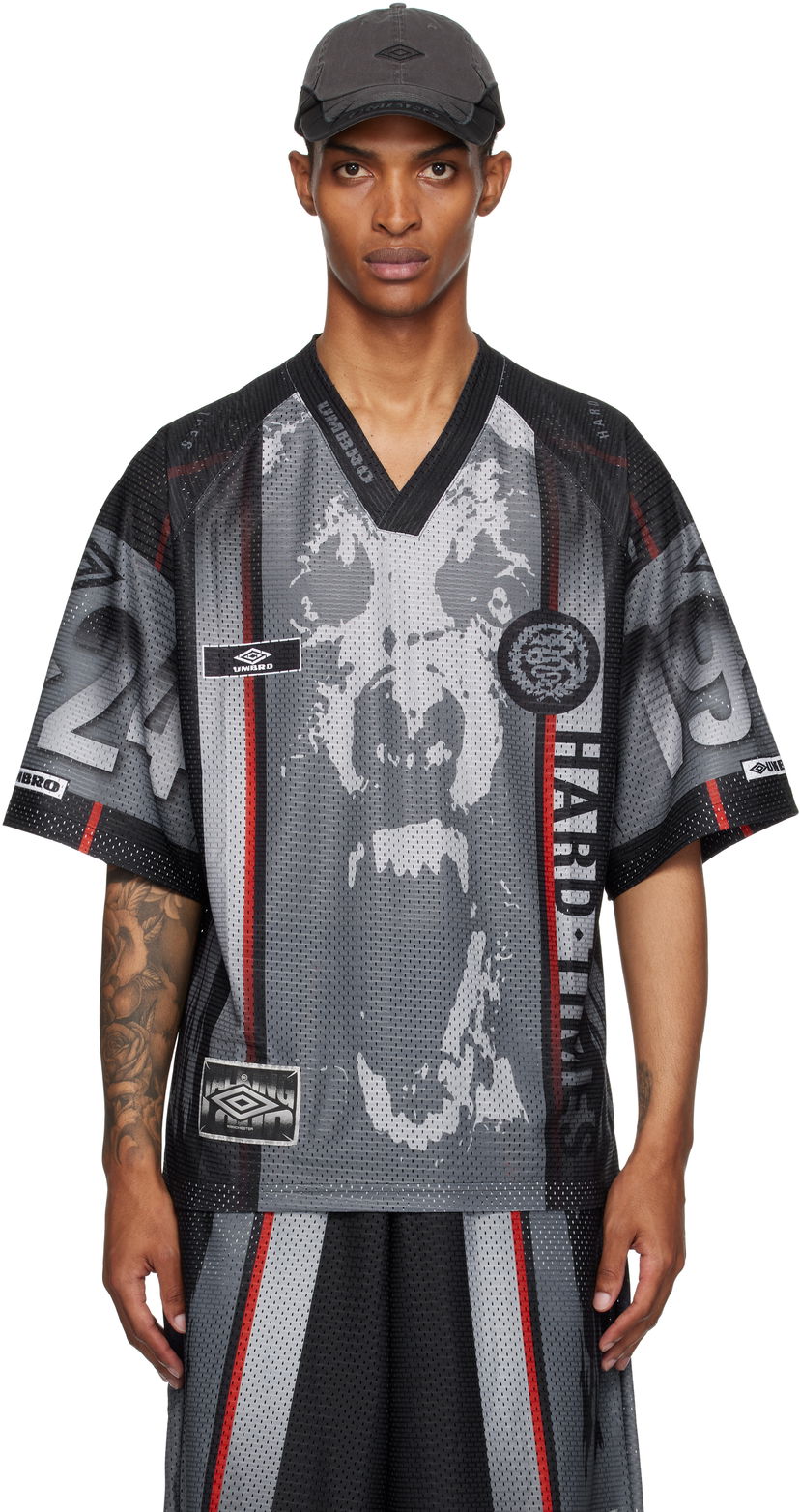 Dres Umbro Umbro 'Hard Times' Football Jersey Crna | UBMW0247FA164