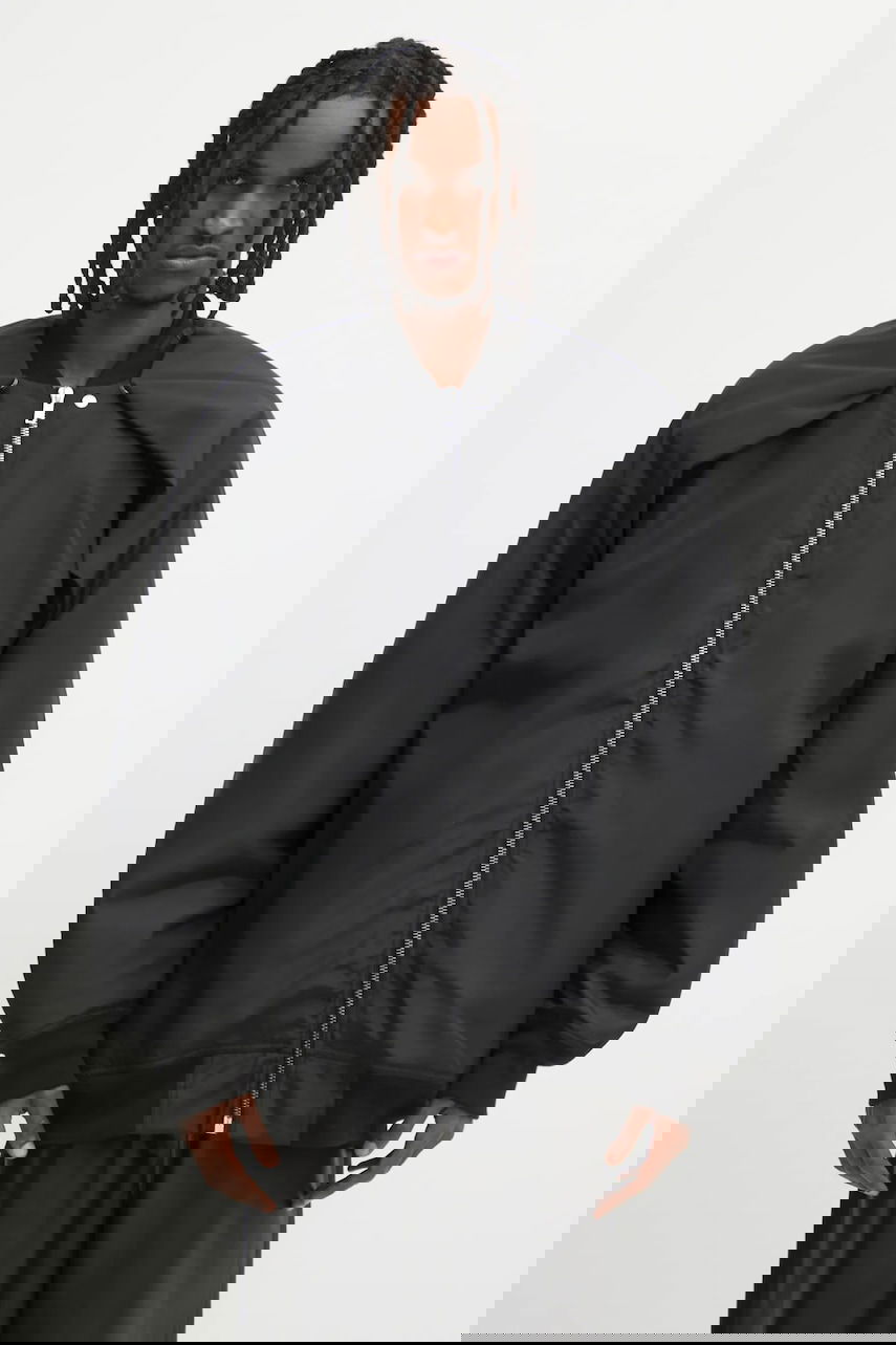 Bomber jakna Rick Owens Rick Owens DRKSHDW Convertible Jumbo Peter Flight Bomber Crna | DU02E7789.NCV, 0