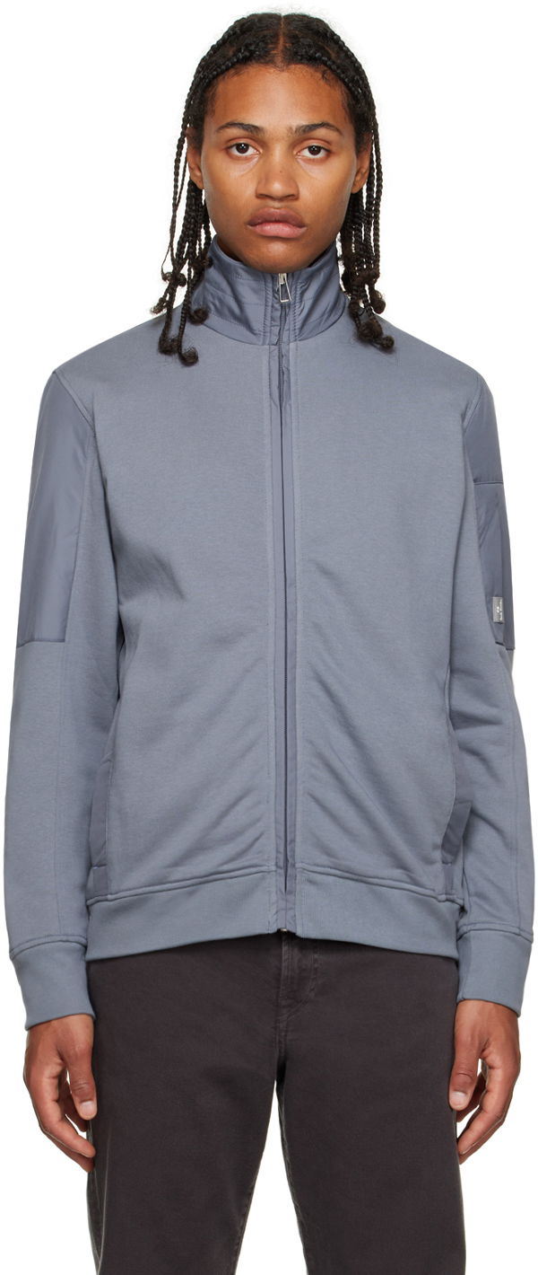 Dukserice Paul Smith PS Paul Smith Zip Track Jacket Siva | M2R-437Y-L21116-43D