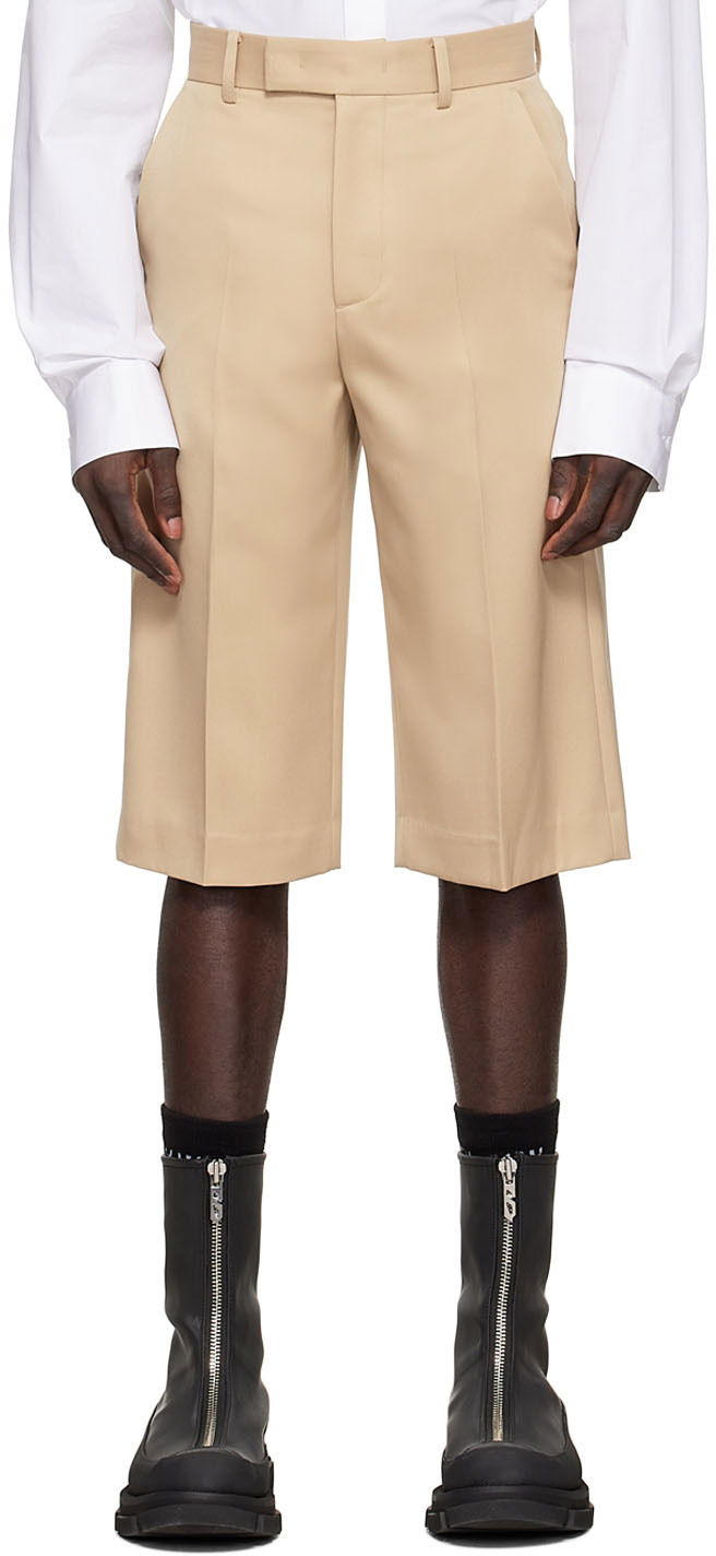 Kratke hlače We11done We11done Tailored Shorts Bež | WD-PT1-22-267-M-BG