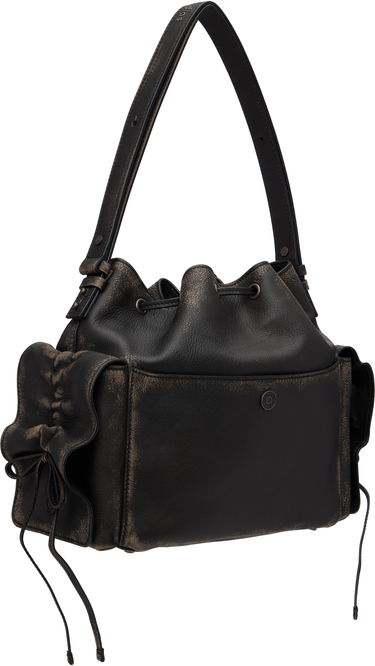 Ručna torbica Acne Studios Acne Studios Multipocket Bucket Bag Crna | A10454-, 2