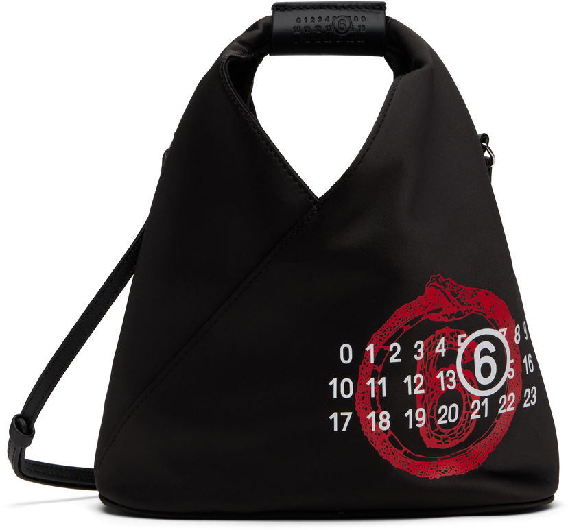 Ručna torbica Maison Margiela MM6 Maison Margiela 'Year of the Snake' Triangle Crossbody Bag Crna | SB6WD0026 P7364