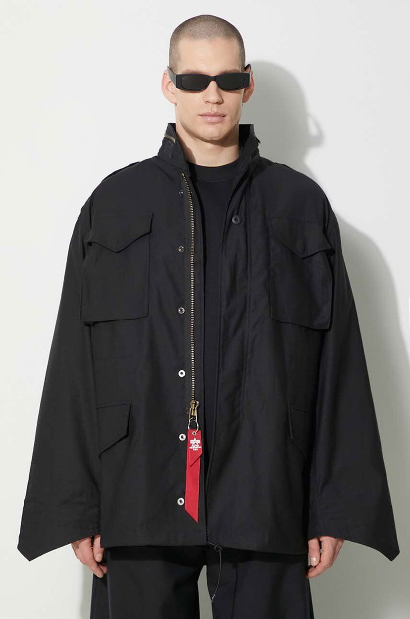 Parka Alpha Industries M-65 Oversize Jacket Crna | 100103