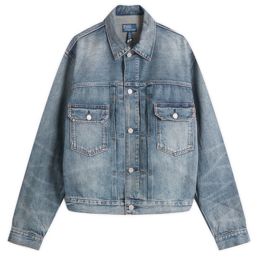 Jakna Polo by Ralph Lauren Ralph Lauren RL-2 Trucker Jacket Plava | 710963177001