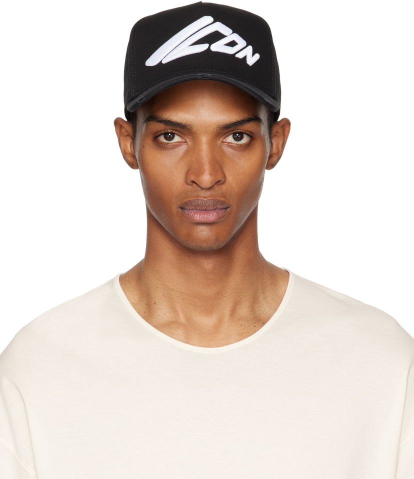 Kapa DSQUARED2 Dsquared2 New Generation Baseball Cap Crna | BCM0939_05C00001