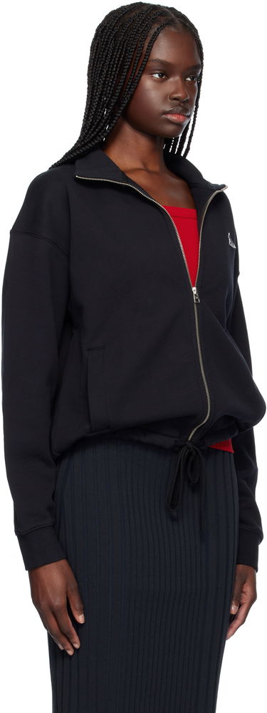 Dukserice MAISON KITSUNÉ Maison Kitsuné Baby Fox Patch Zip-Up Sweatshirt Zelena | OW02132KM0325, 4