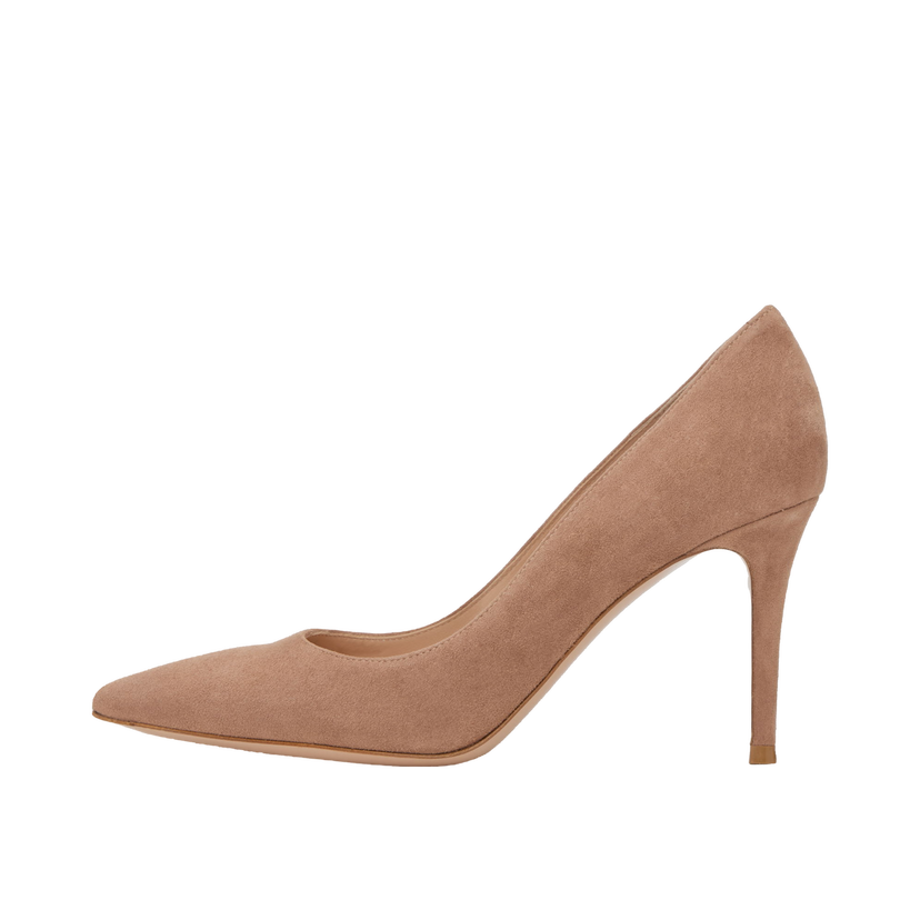 Tenisice i cipele Gianvito Rossi Gianvito 85 Suede Pumps Bež | G24580-85RIC-CAM