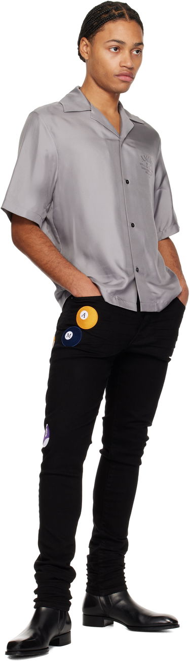 Jeans AMIRI AMIRI Pool Ball Skinny Jeans Crna | AMDNSY1129, 3
