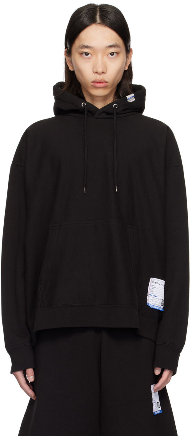 Dukserice Maison MIHARA YASUHIRO French Terry Hoodie Crna | I12HD501