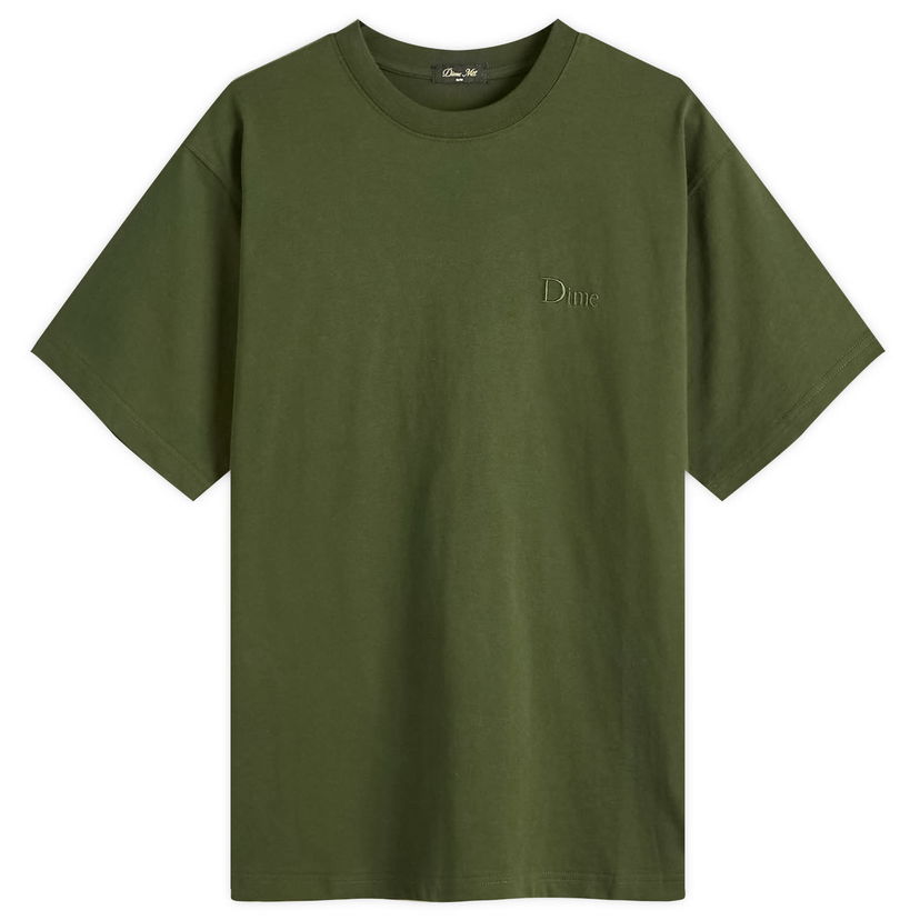 Majica kratkih rukava Dime Dime Classic Small Logo T-Shirt, Size Large Zelena | DIMESP2550FOR