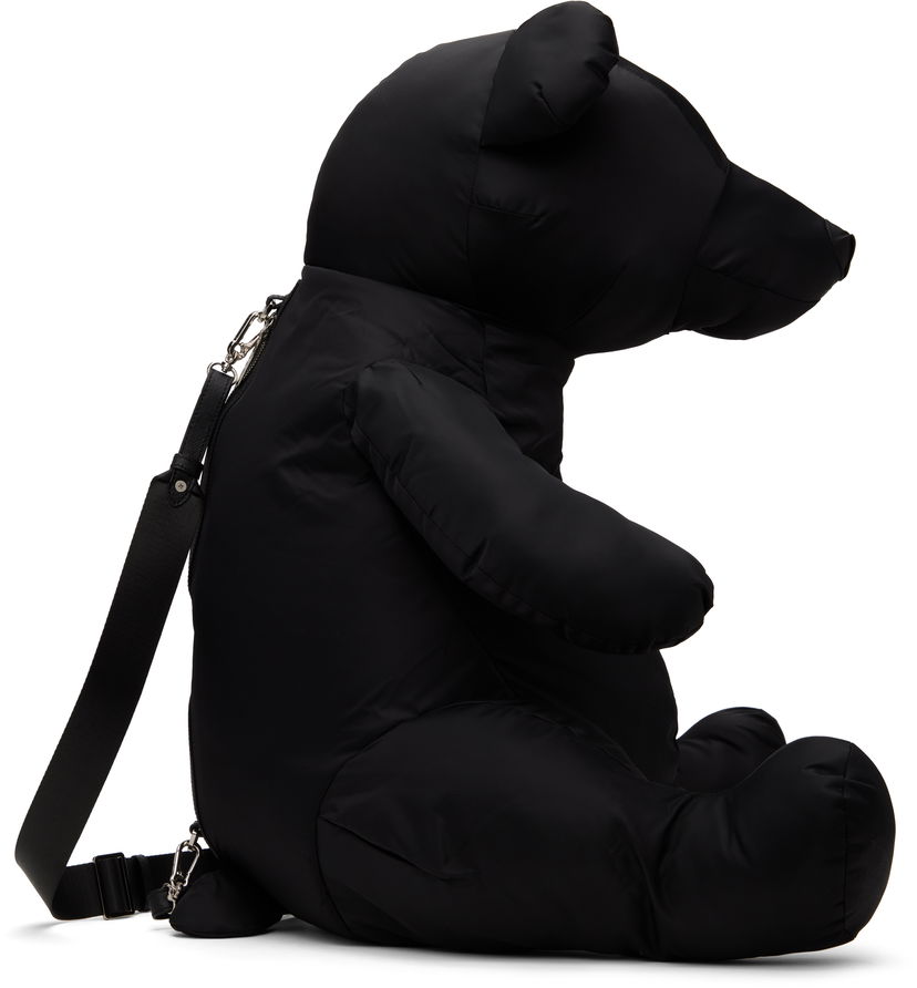 Torba za rame Maison MIHARA YASUHIRO MIHARA YASUHIRO Dolls Bear Big Shoulder Bag Crna | A14BG713