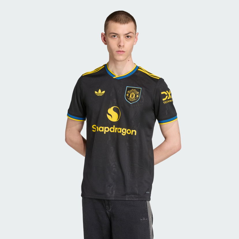 Dres adidas Performance Manchester United 25/26 Third Jersey Crna | KD4225