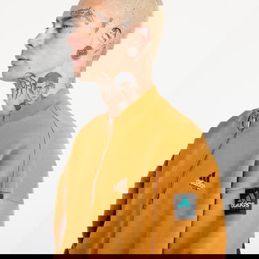 Dukserice adidas Performance Equipment Blocked Half-Zip Sweatshirt Žuta | JX1466, 1