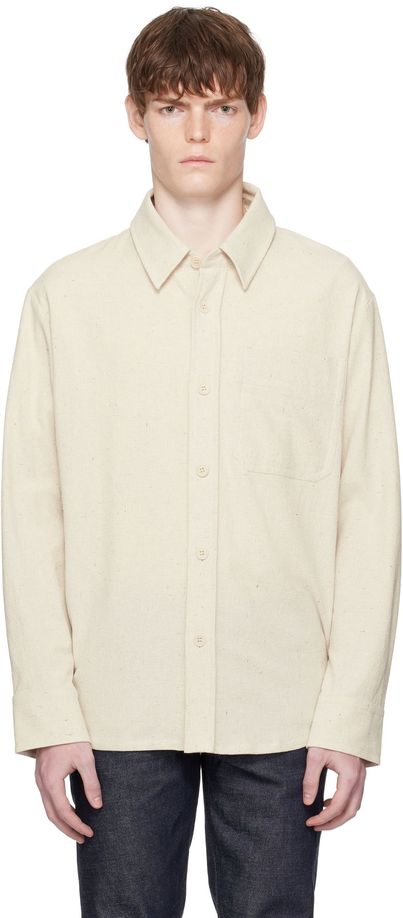 Košulja A.P.C. A.P.C. Basile Overshirt Bež | COGEV-H02709