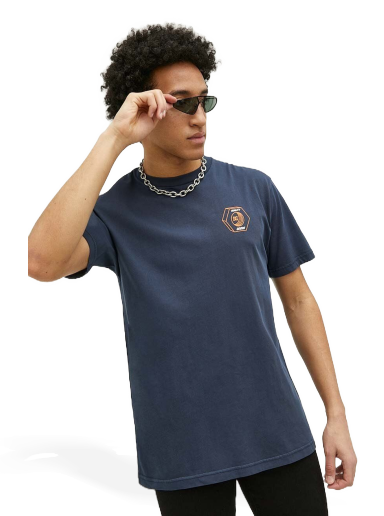 Majica kratkih rukava DC Cotton T-shirt Tamnoplava | ADYZT05235