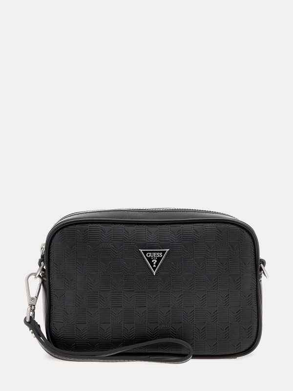 Ručna torbica GUESS G-Wave Vanity Case Crna | PMTODEP5145