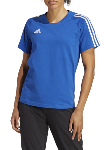 Majica kratkih rukava adidas Performance Tiro 23 Competition Cotton Plava | ic4612