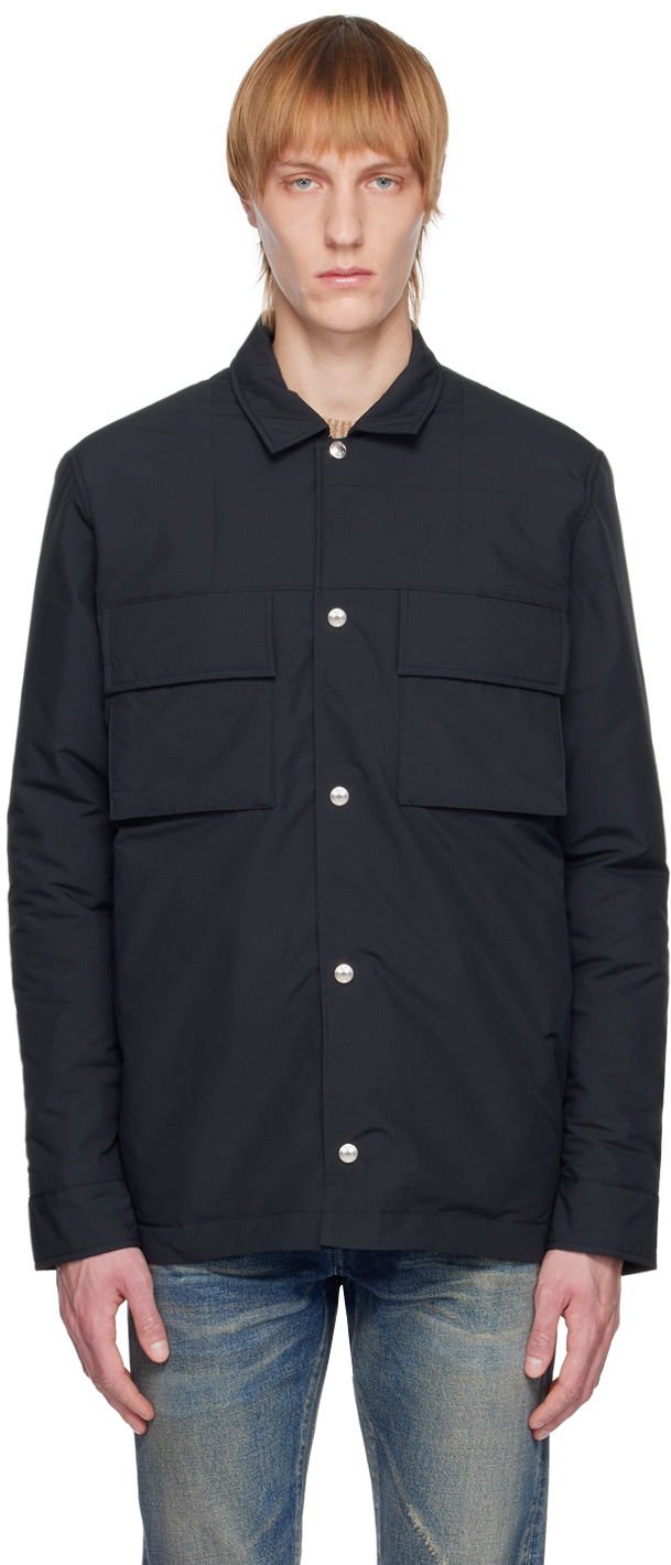 Košulja Paul Smith Paul Smith Wadded Overshirt Crna | M1R-631X-J01777