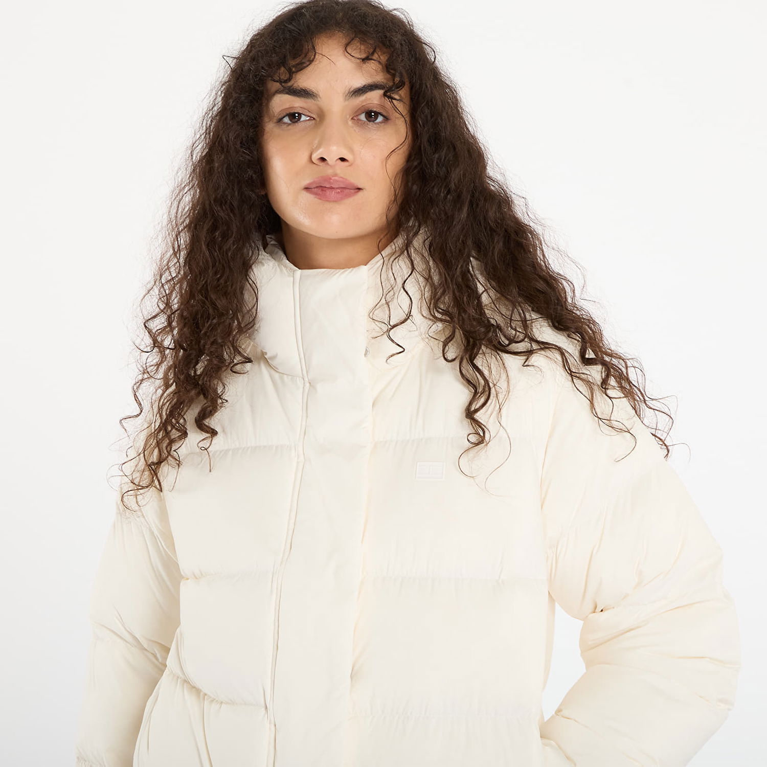 Pernata jakna Tommy Hilfiger Tommy Hilfiger Modern Down Regular Fit Puffer Jacket Bijela | WW0WW45739 YA8, 1