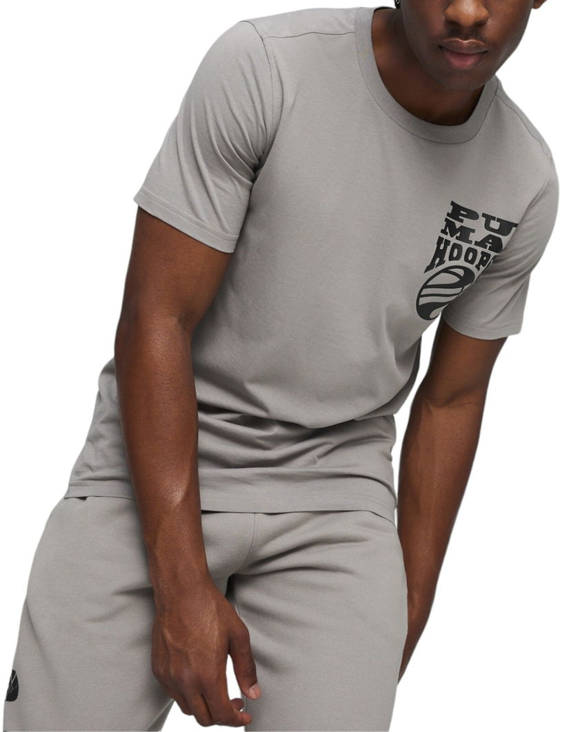 Majica kratkih rukava Puma The Hooper Tee 2 Siva | 624828-02
