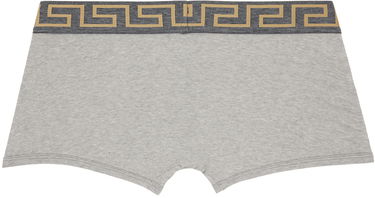 Bokserice Versace Greca Border Boxer Briefs Crna | AU10026 A232741, 2