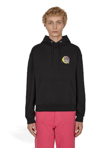 Dukserice Sky High Farm Perennial Will Sheldon Hooded Sweatshirt Crna | SHF02T032 1