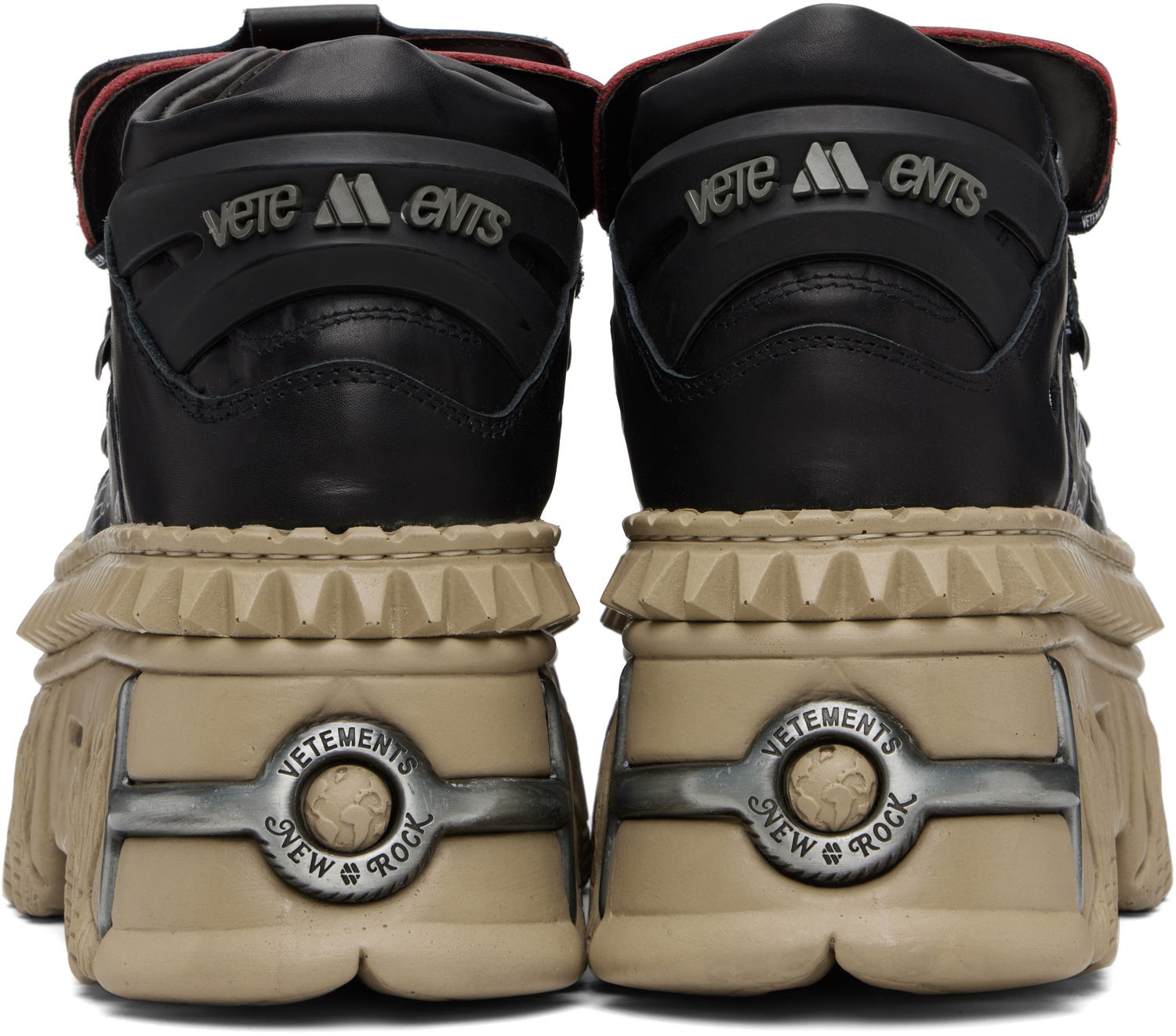 Tenisice i cipele VETEMENTS New Rock Edition Platform Sneakers Crvena | UA65SN100L, 1