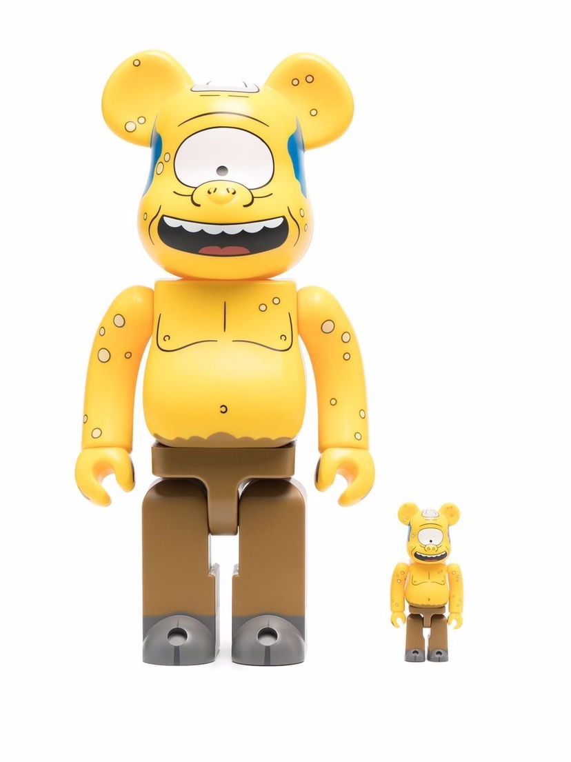 Kolekcionarsko Medicom Toy The Simpsons Cyclops 100% and 400% figures - Yellow Žuta | 14SIMPSONS17855336