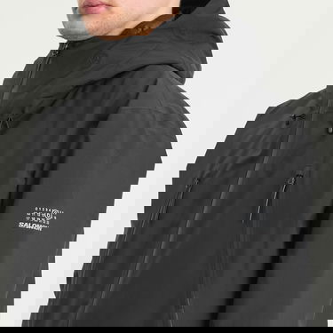 Kaputi Maison Margiela Full-Zip Hooded Padded Coat with Angled Pockets Crna | SH0AM0067-M35594-900, 5
