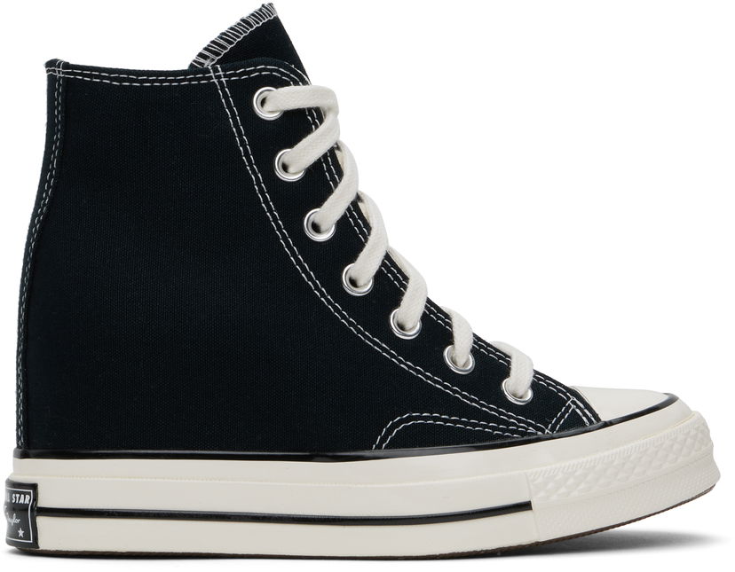 Tenisice i cipele Converse Chuck 70 Wedge High Top Crna | A12563C