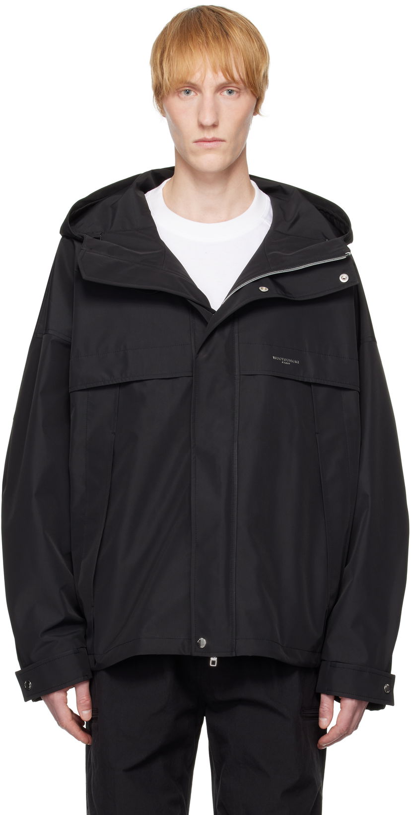 Vjetrovka WOOYOUNGMI WOOYOUNGMI Hooded Jacket Crna | W251JP11