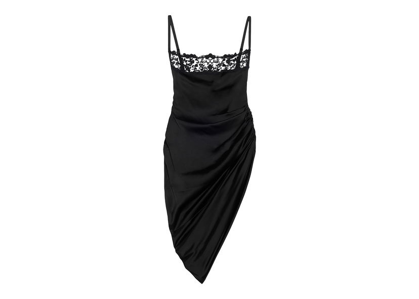 Haljina Jacquemus La Saudade Brodée Crna | 233DR079-1495-990