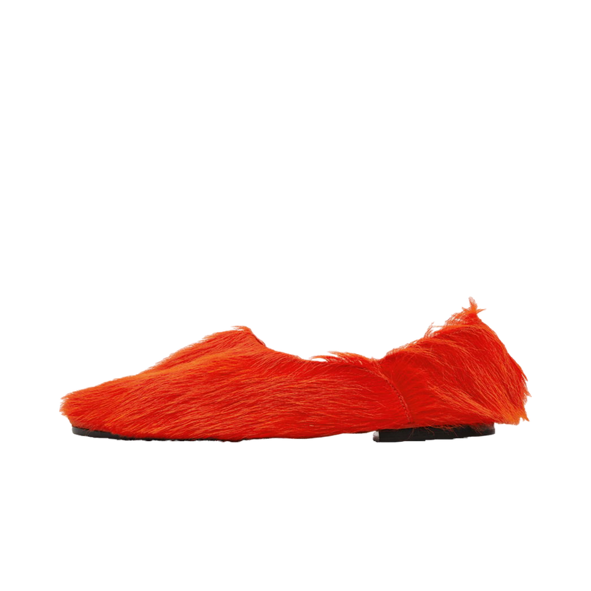 Tenisice i cipele Jil Sander Long Hair Loafers Narančasta | J44WZ0001_P3788