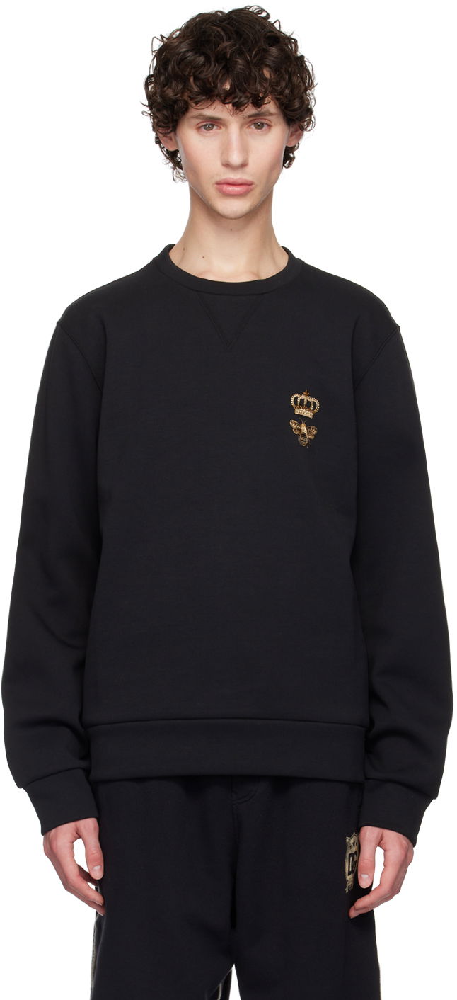 Dukserice Dolce & Gabbana Graphic Sweatshirt Crna | G9ABJZHU7H9