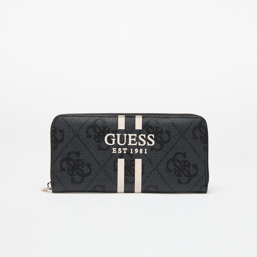 Novčanik GUESS GUESS Laurel II Large Zip Around Wallet Crna | SWOS7459146-CLO