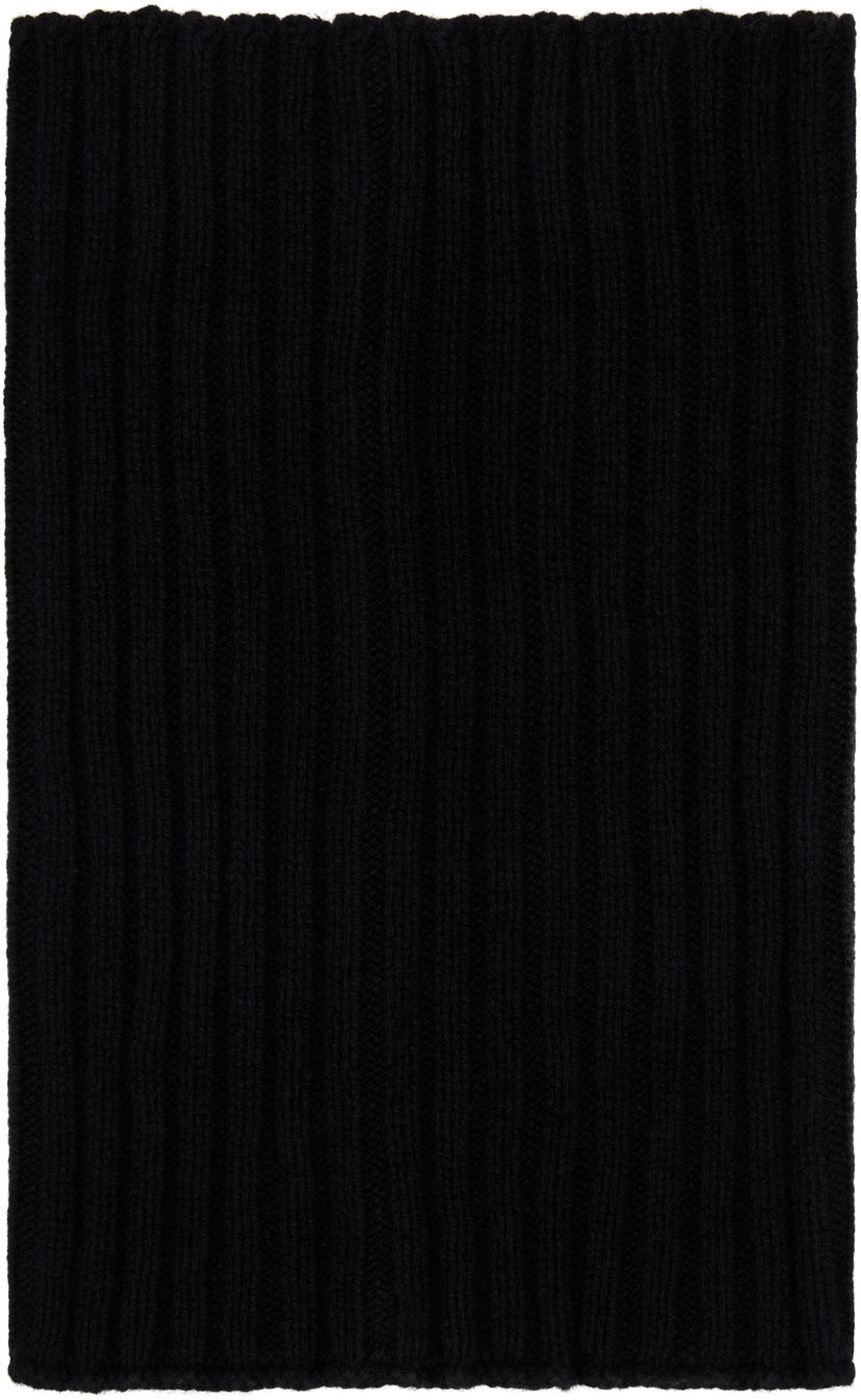 Šal Rick Owens Rick Owens Concordians Tube Scarf Crna | RU02E1484 WSBR