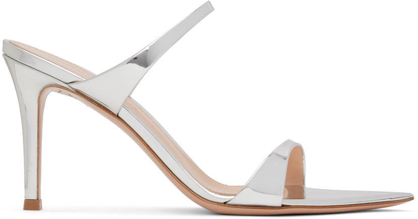 Tenisice i cipele Gianvito Rossi Gianvito Rossi Strappy Heeled Sandals Metalik | G15620.85RIC.MET