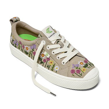 Tenisice i cipele Cariuma OCA Low Embroidered Flowers Siva | 100102N33, 1