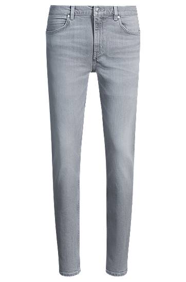 Jeans BOSS Extra Slim Fit Stretch Denim Jeans Siva | 50537697