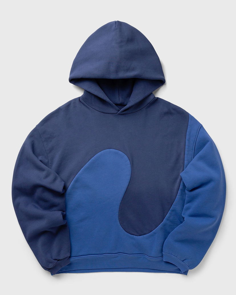 Dukserice ERL Classic Swirl Hoodie Plava | ERL09T015