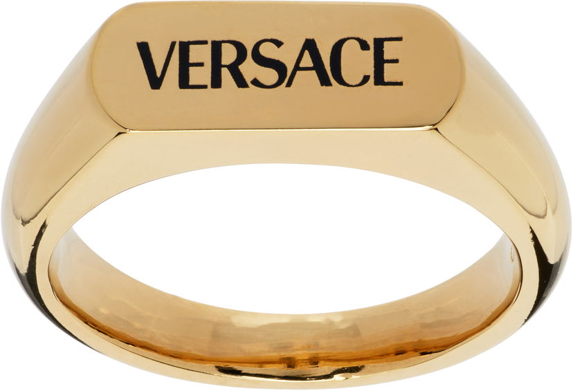 Prsten Versace Versace Logo Gold Ring Žuta | 1019362_1A00638