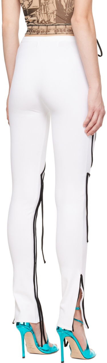 Tajice Ottolinger Ottolinger Strappy Leggings Bijela | 703102, 2