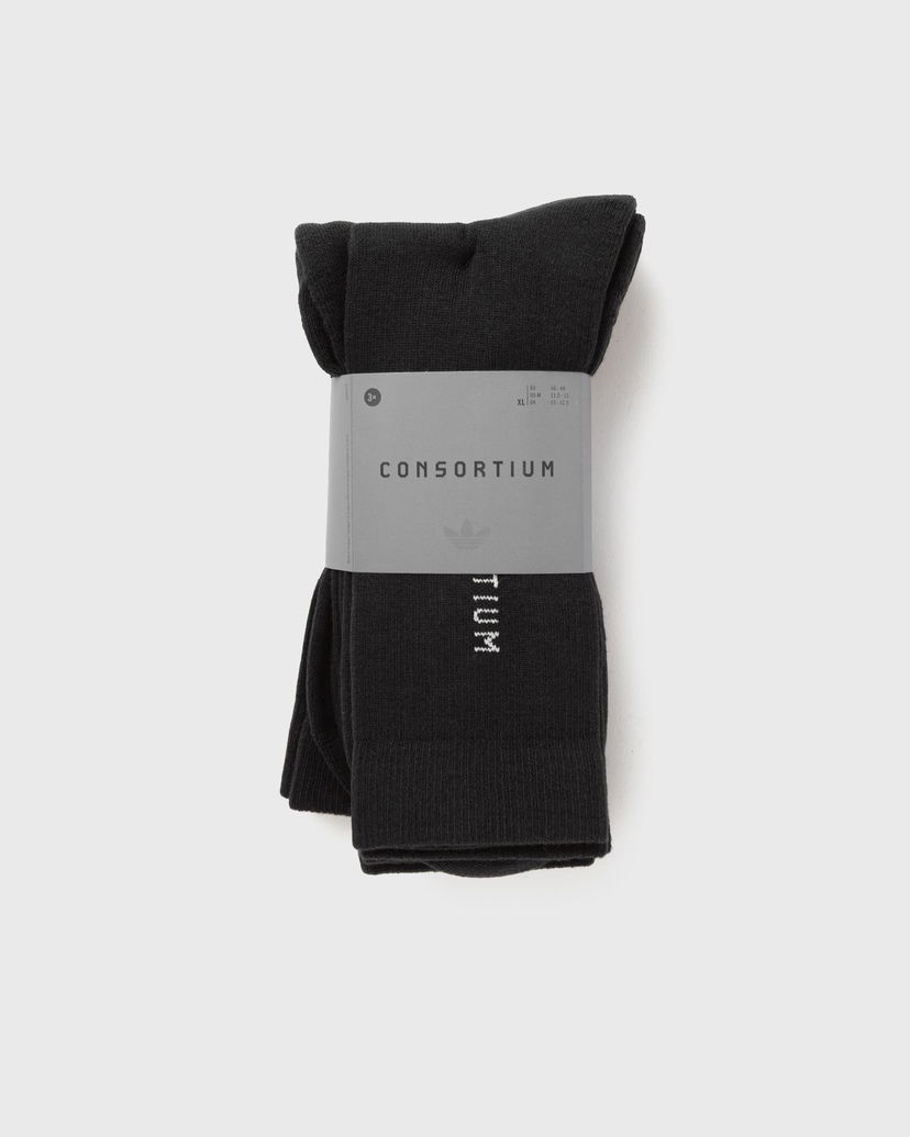 Čarape adidas Originals Consortium 3-Pack Socks Crna | JY8312
