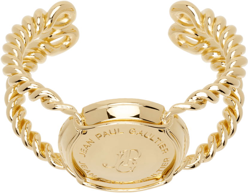 Narukvica Jean Paul Gaultier Jean Paul Gaultier Gold-Tone Champagne Cork Cuff Bracelet Žuta | 25/03-W-JW006-X053-92