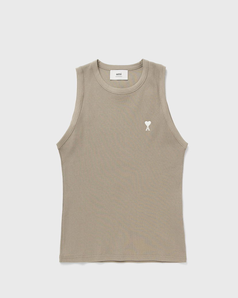 Majica bez rukava AMI AMI Paris Classic ADC Tank Top Bež | HTK060.JE0117-375