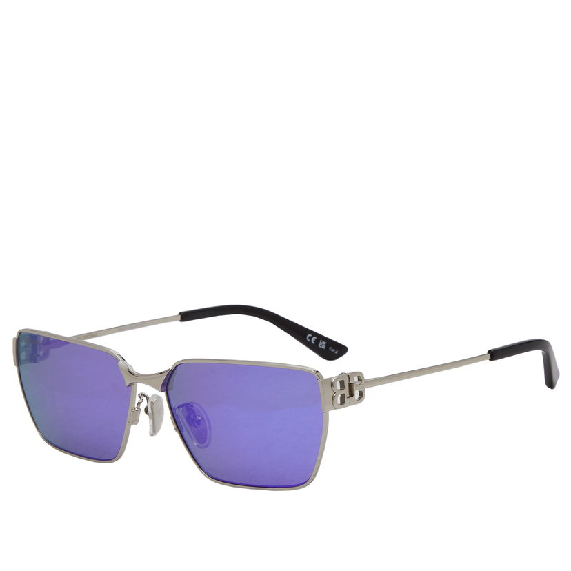 Sunčane naočale Balenciaga BB0374SK Sunglasses Shiny Ljubičasta | BB0374SK-003