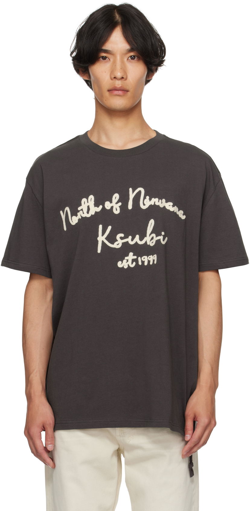 Majica kratkih rukava Ksubi Ksubi Salud Biggie T-Shirt Siva | MPF25TE017