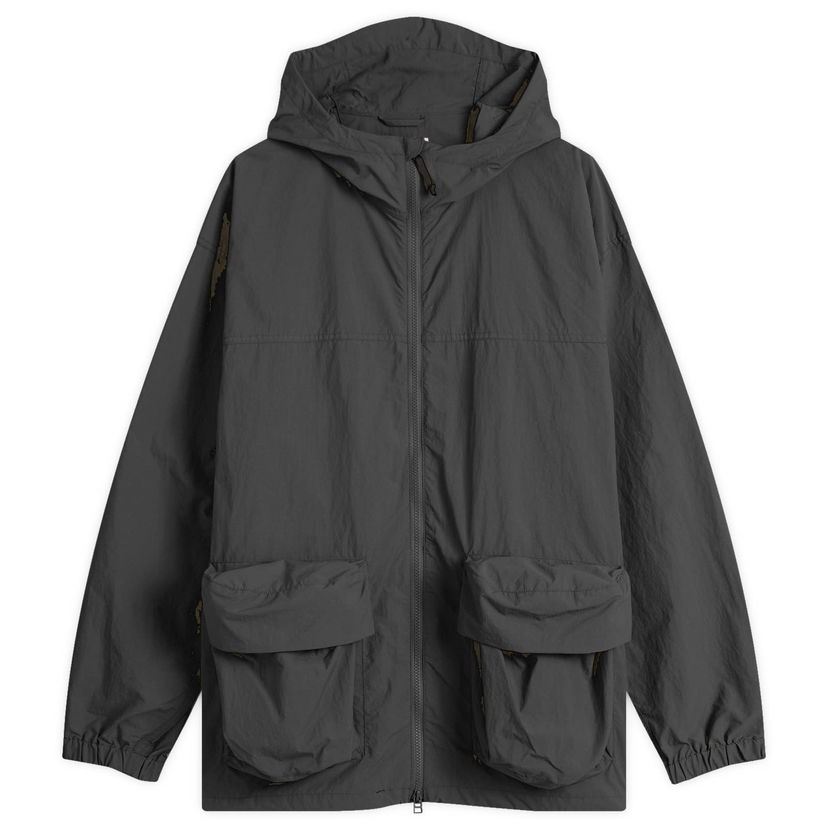 Vjetrovka Snow Peak Snow Peak Nylon Tussah Jacket, Size Large Siva | JK-25SU008-BK