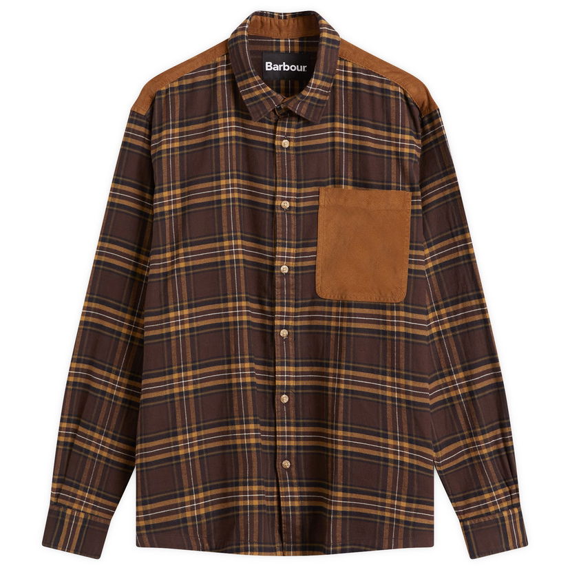 Košulja Barbour Heritage Checked Shirt Large Smeđa | MSH5508BR71